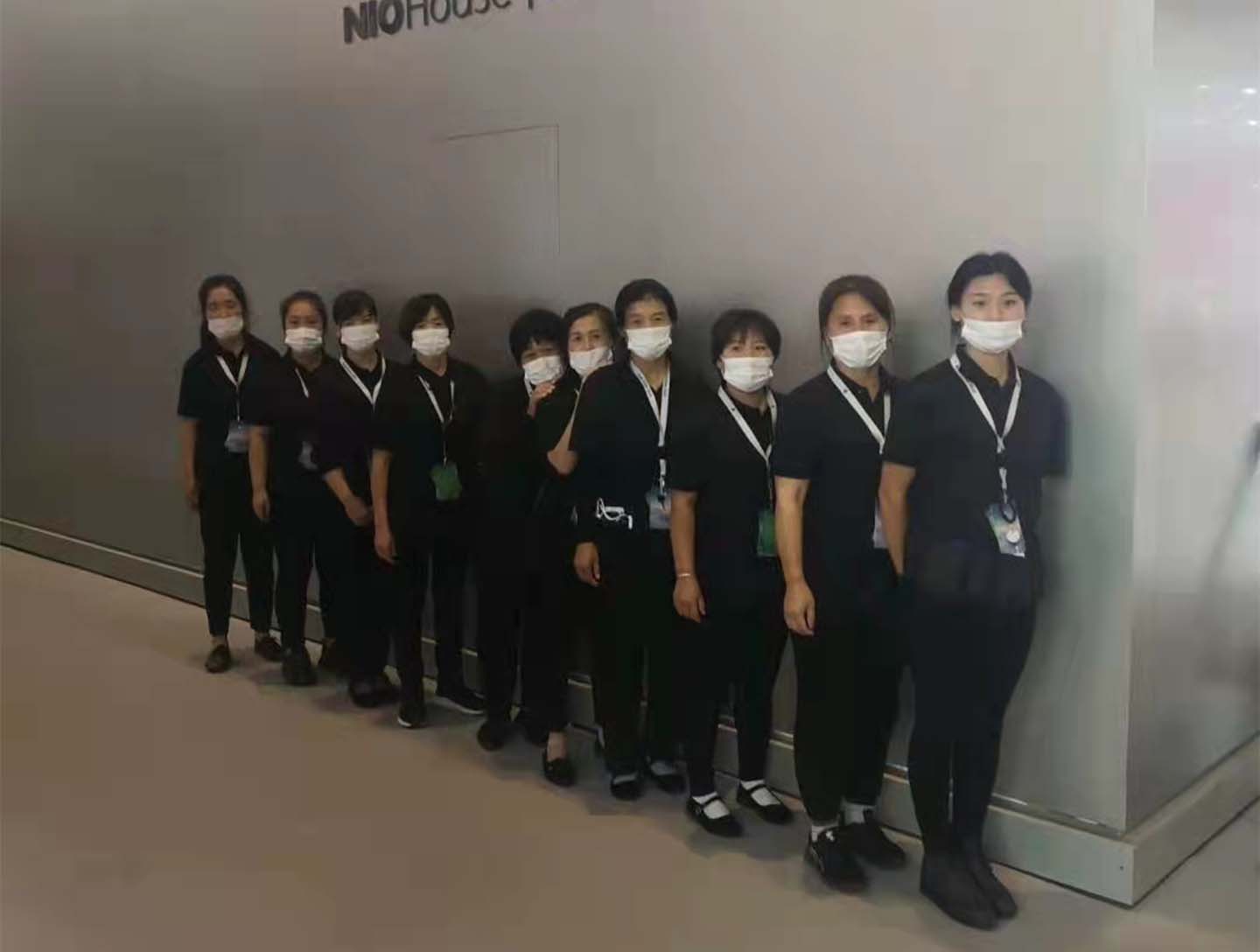展會保潔人員